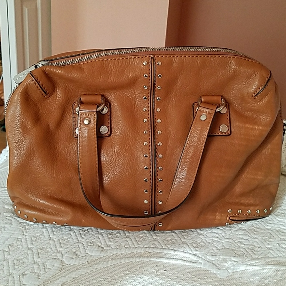 Michael Kors Camel Astor Satchel